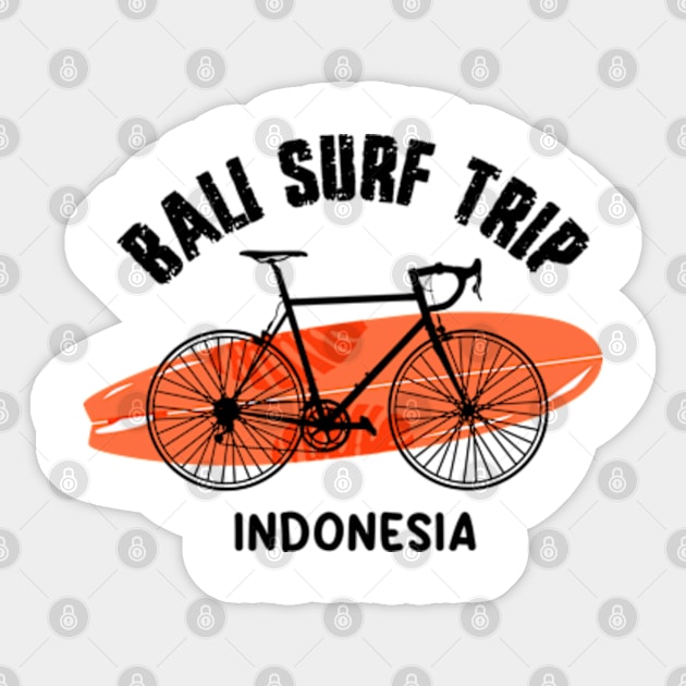 Bali Surf Trip Sticker by WebStarCreative